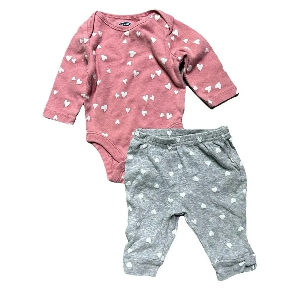 Carter's Pink, Blue, Gray & Navy 6-Piece Baby Matching Set